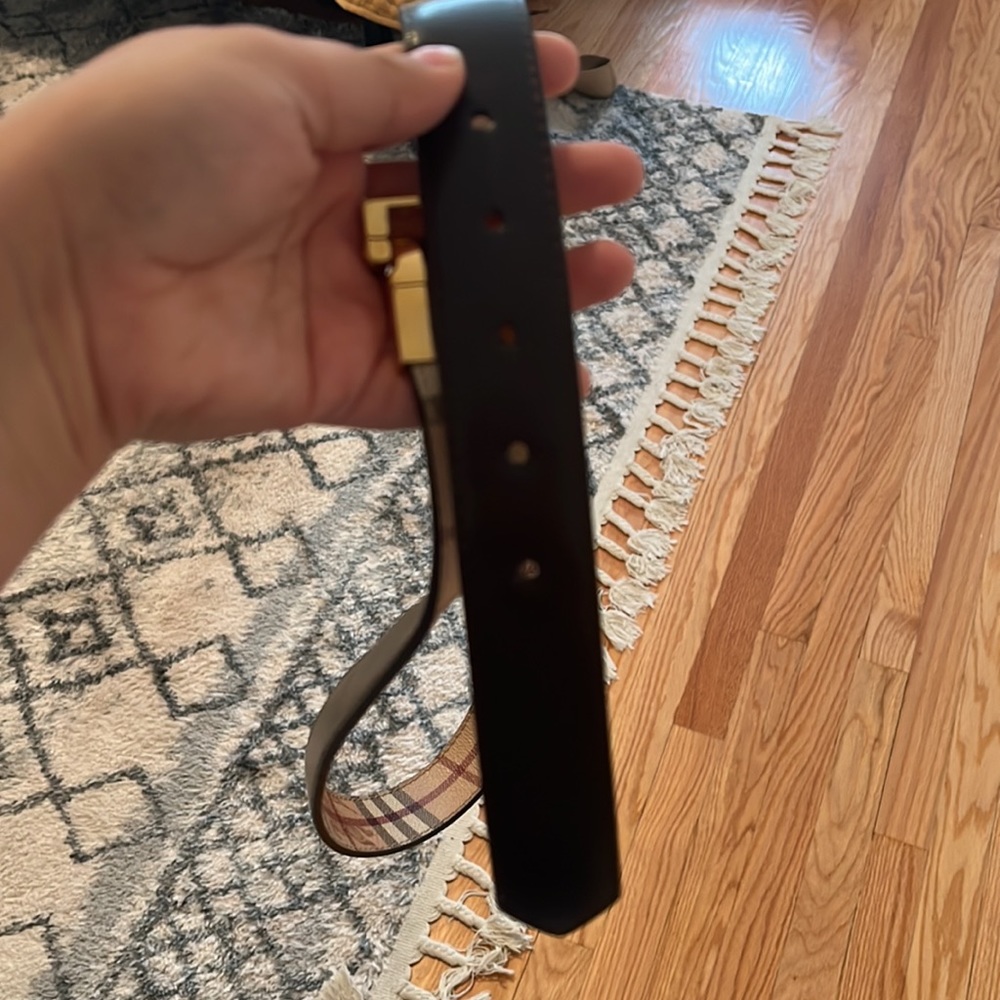 Men Burberry belt - Picture 6 of 6